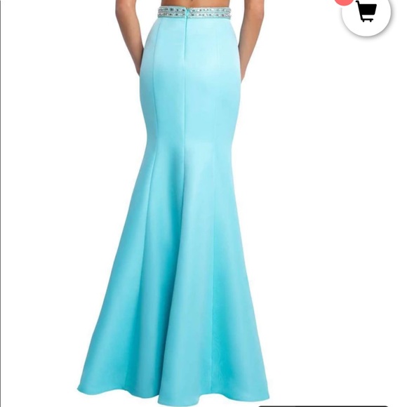 BLUSH two-piece Prom/Pageant Dress - Picture 2 of 3